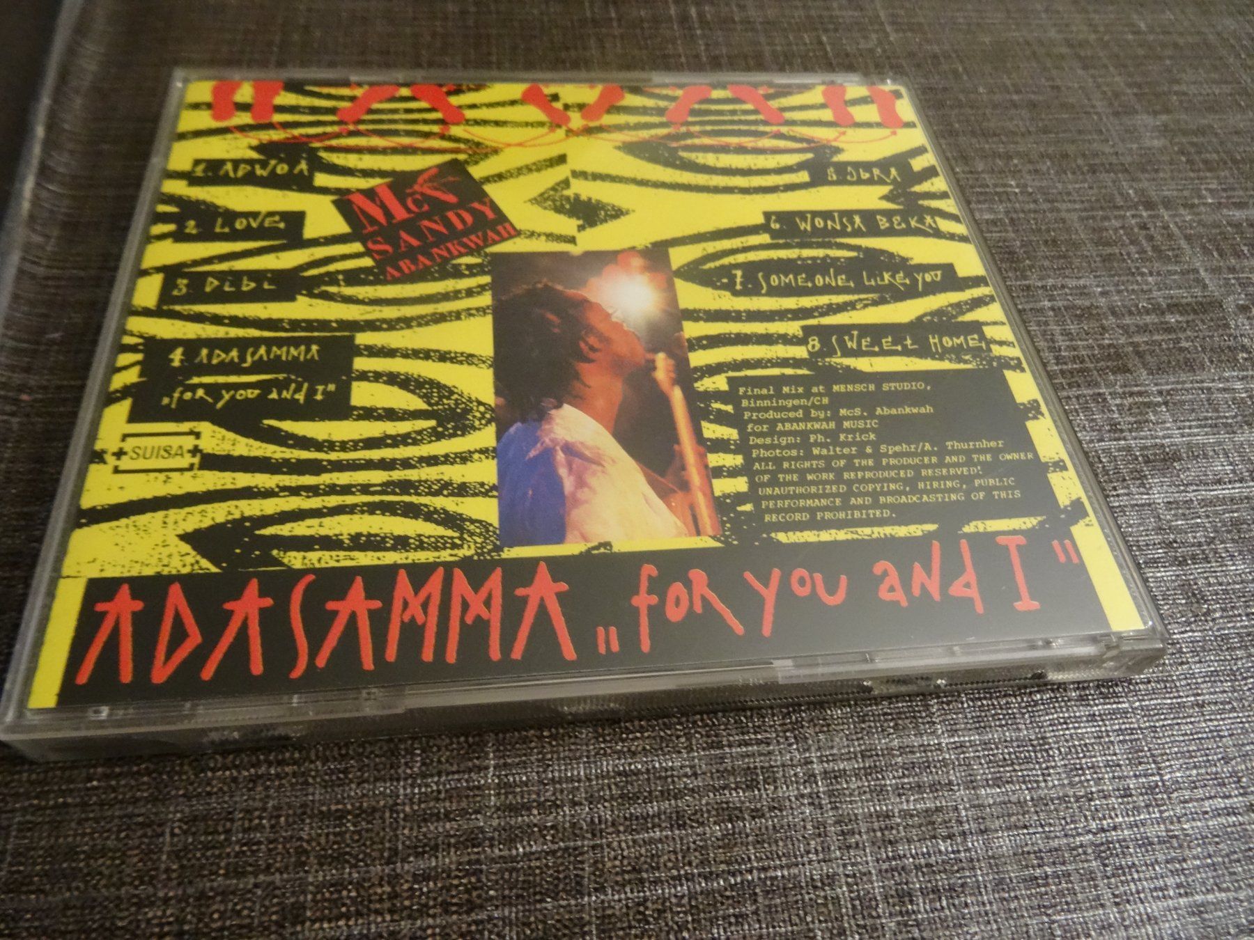 CDs: Mc Sandy Abankwah - Adasamma CD – Gebraucht aus Olten von Disc-Ausverkauf 1