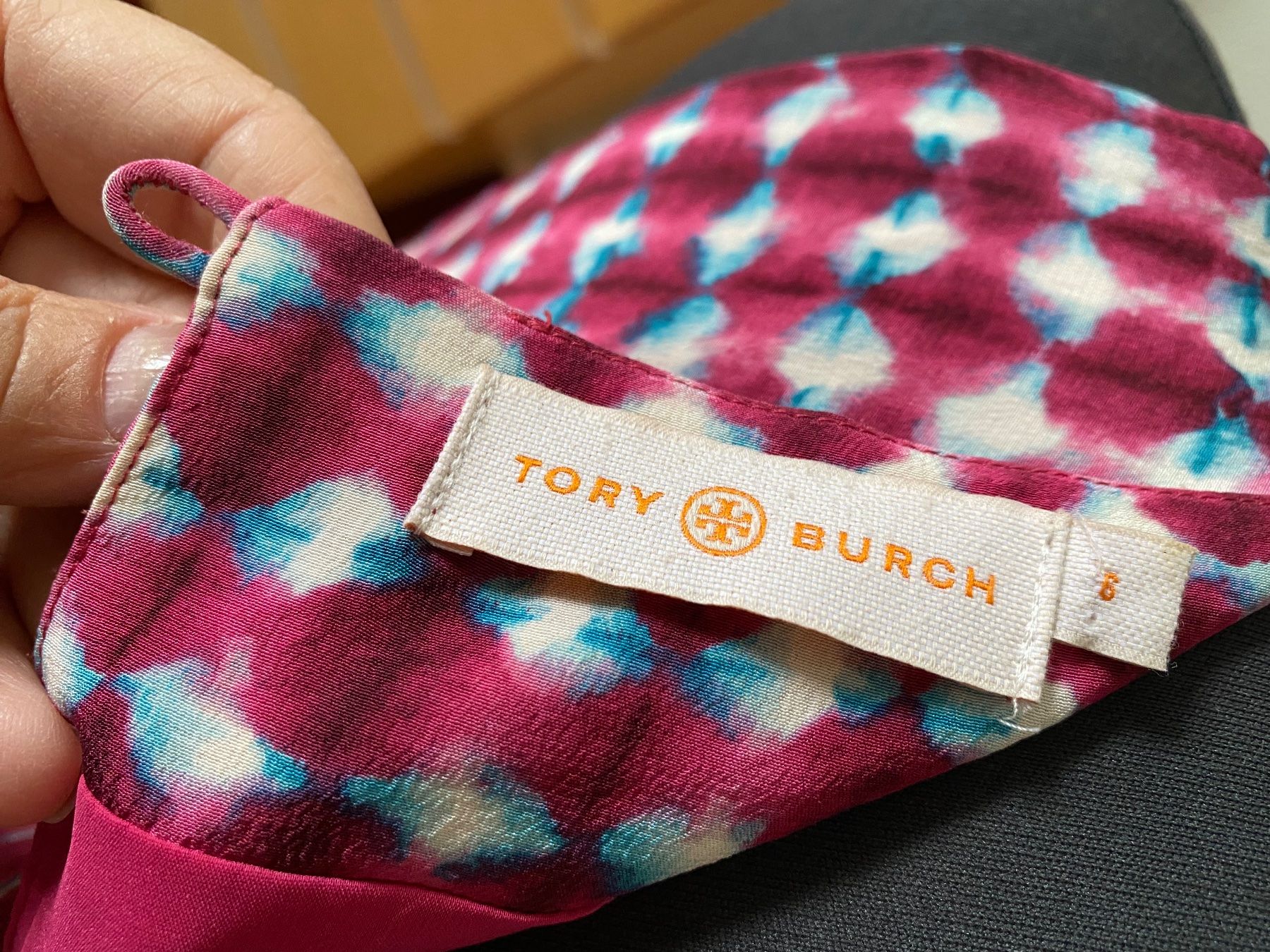 Tory Burch Vestiti: TORY BURCH Runway Seidenkleid Gr. S/M – Usato da Besazio venduto da lionheart63 3