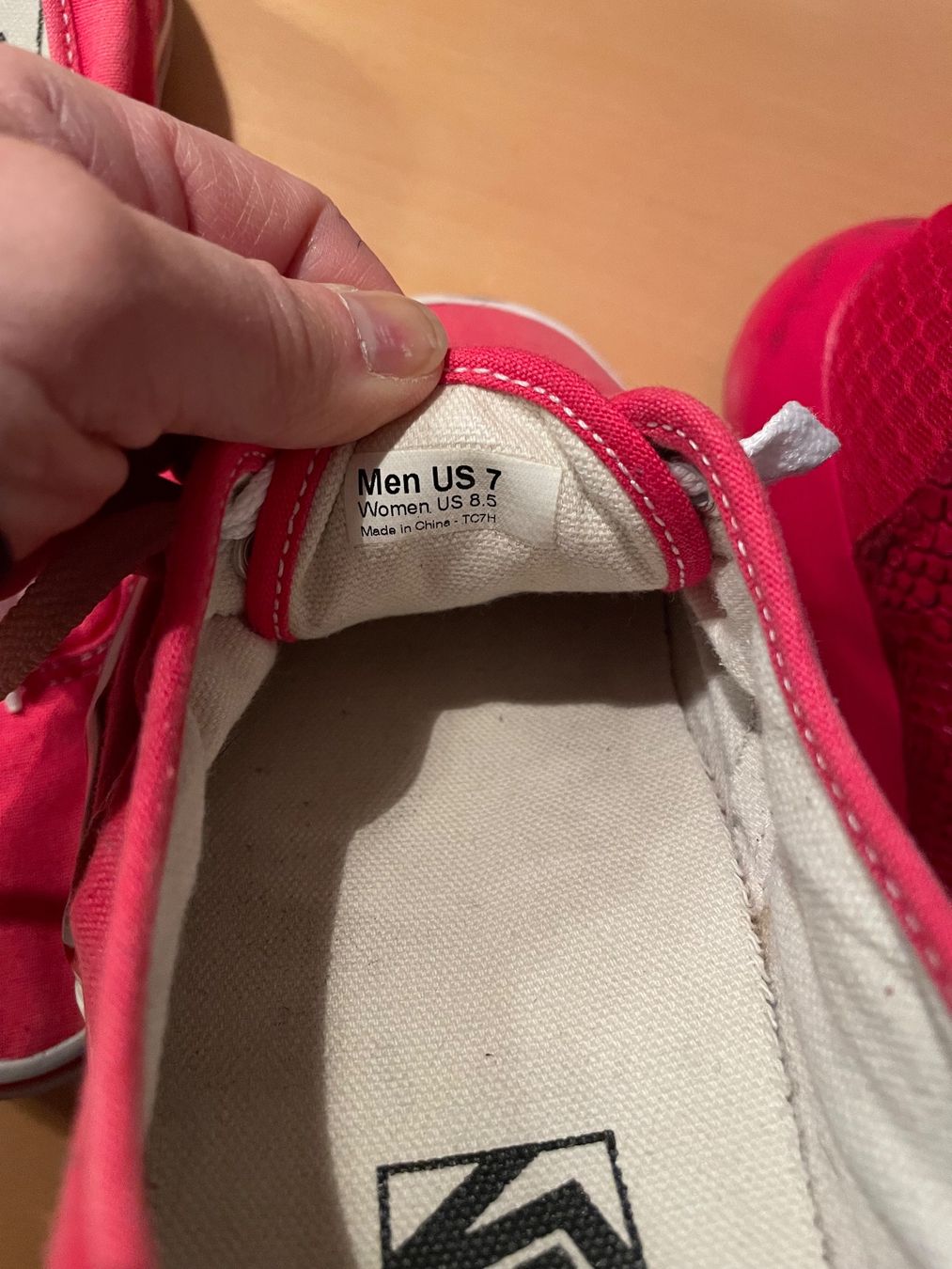 Vans Scarpe da uomo: Vans Schuhe rot – Usato da Speicher venduto da boaserra 2