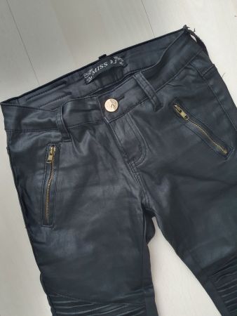 Gothic Kunstlederhose Gr S *neuwertig*