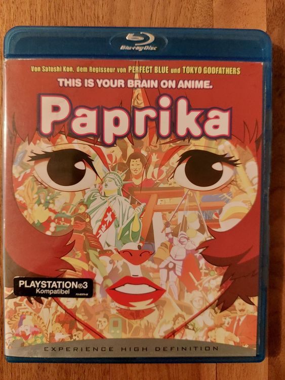 Blu Ray Paprika Kaufen auf Ricardo