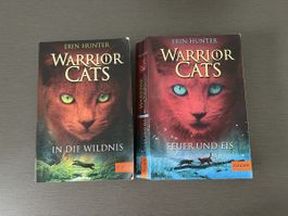 Warrior Cats: In die Wildnis & Feuer und Eis (2 Bücher)