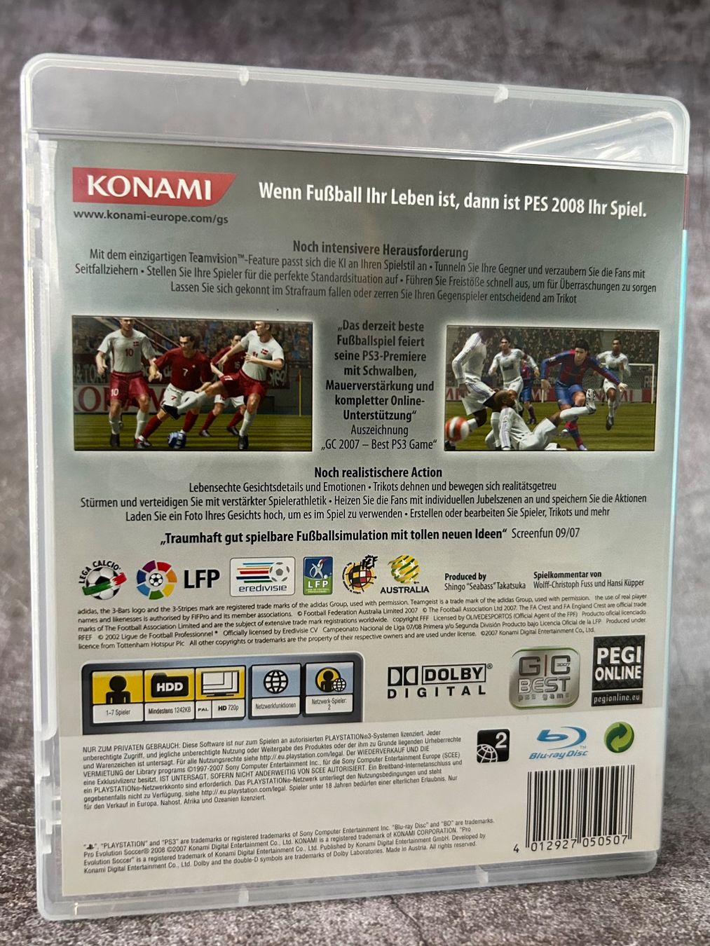 Giochi: PES 2008 [PS3] – Usato da Niederwil SO venduto da BlueSonic 1