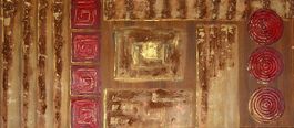 Acrylbild abstrakt und modern
