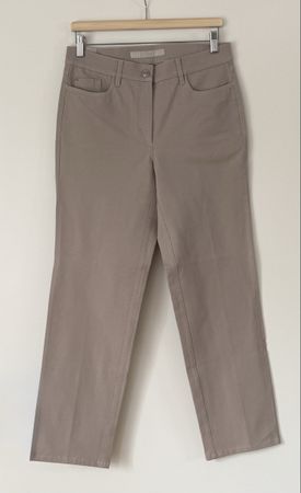 ZERRES Damen Hose Gr. 40 KURZ = 20 / 42 Beige Taupe 