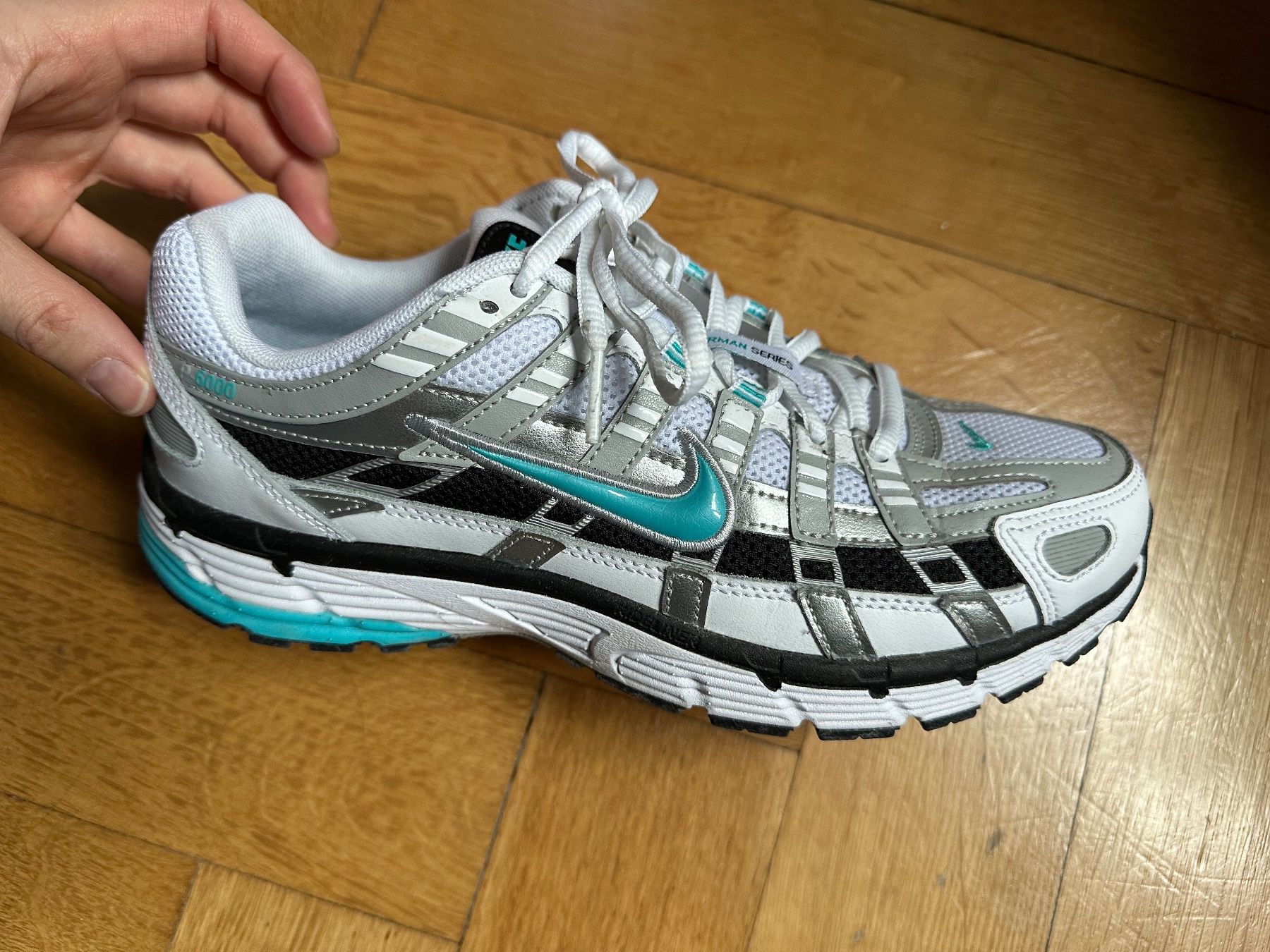 Nike Scarpe da uomo: Nike | P-6000 Dusty Cactus/ Metallic Silver – Usato da Bern venduto da Djunamariamil
