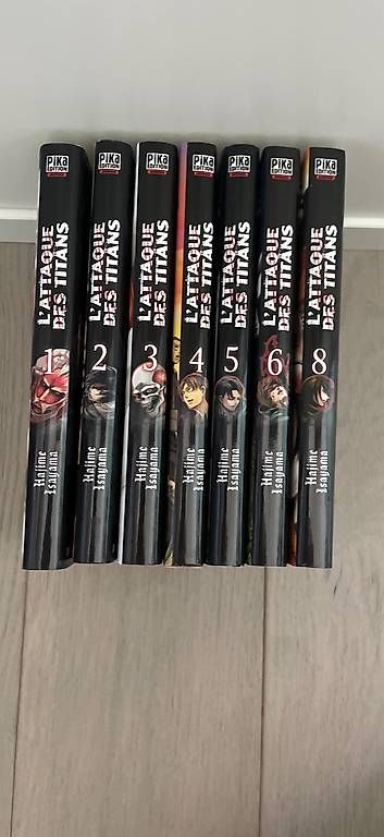 BD: Attack des titans  – D'occasion à Vandoeuvres par lpi_5ngd