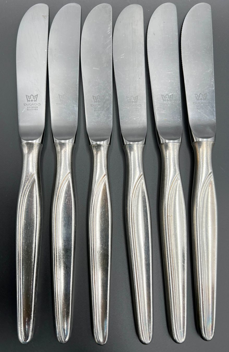 Set di posate: Besteck Set Silber 100er Ducado gebraucht – Usato da Häusernmoos venduto da adlerfedern 2