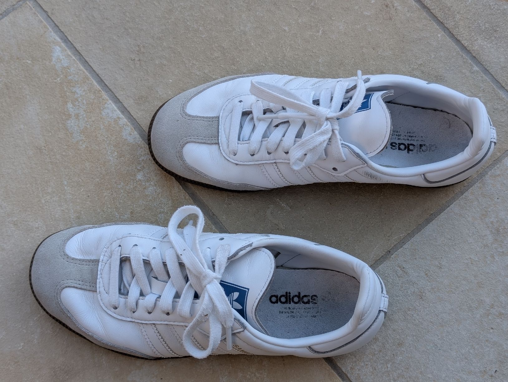 Adidas Scarpe da donna: Adidas Samba, Grösse 38 2/3, all white – Usato da Neuhausen venduto da katschii 3