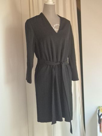 H&M TunikaKleid schwarz mit Gürtel Grösse 42 neuwertig 
