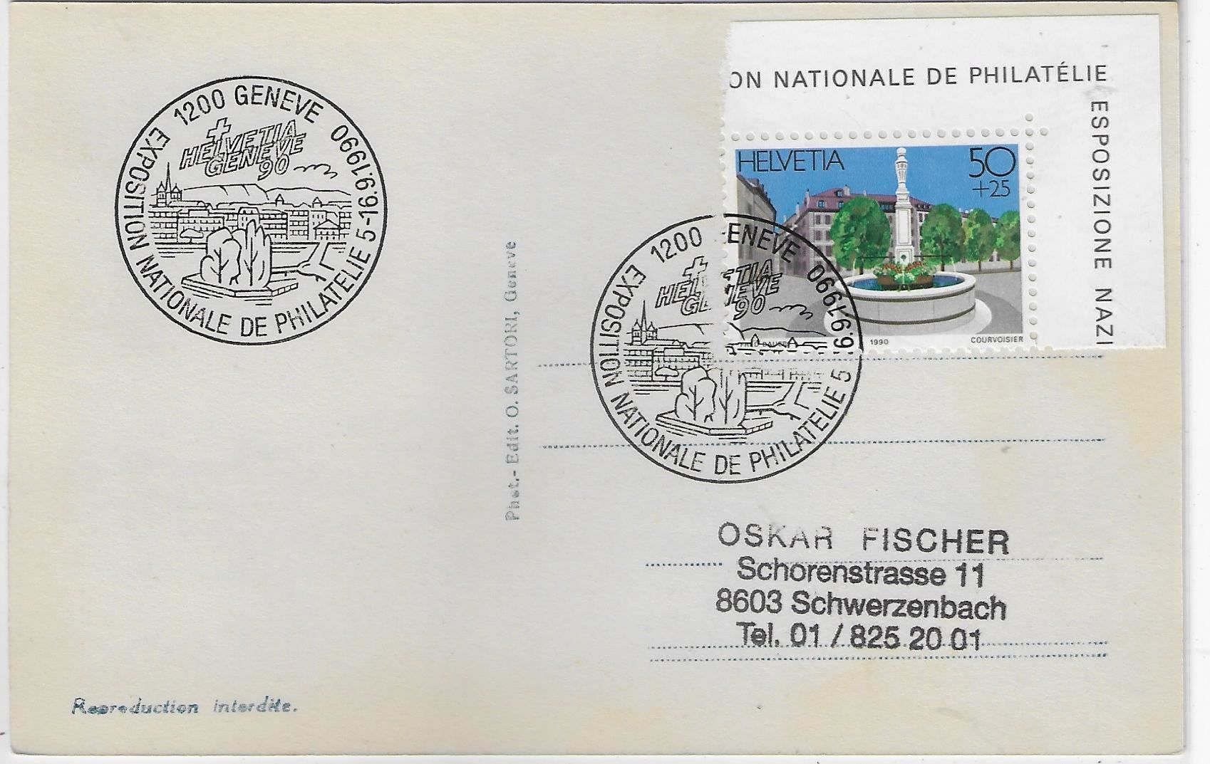 Cartes postales: Geneve - Monument de la Reformation – D'occasion à Ettingen par Kartenplanet 1