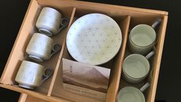 Tasses à Thé - Café Japonaise VINTAGE, Porcelaine (Fukagawa)