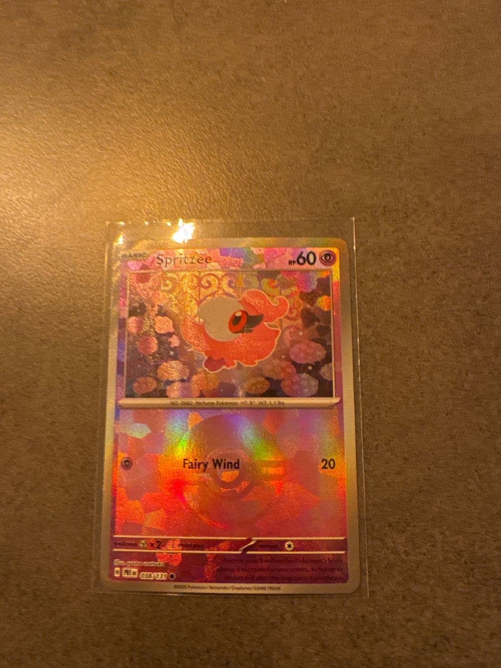 Pokémon Cartes à collectionner: Spritzee Pokeball 038/131 Prismatic Evolutions – Neuf (Voir description) à Winterthur par Fischinho