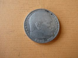Dt. Reich 1937 A, 2 Reichsmark  - Silber