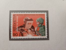 Schweizer Postmarken Helvetia