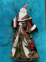 Villeroy&Boch Nikolaus Blech Eisen Figur, 66cm, Weihnachten