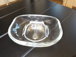 Seifenschale Glas quadratisch guter Zustand