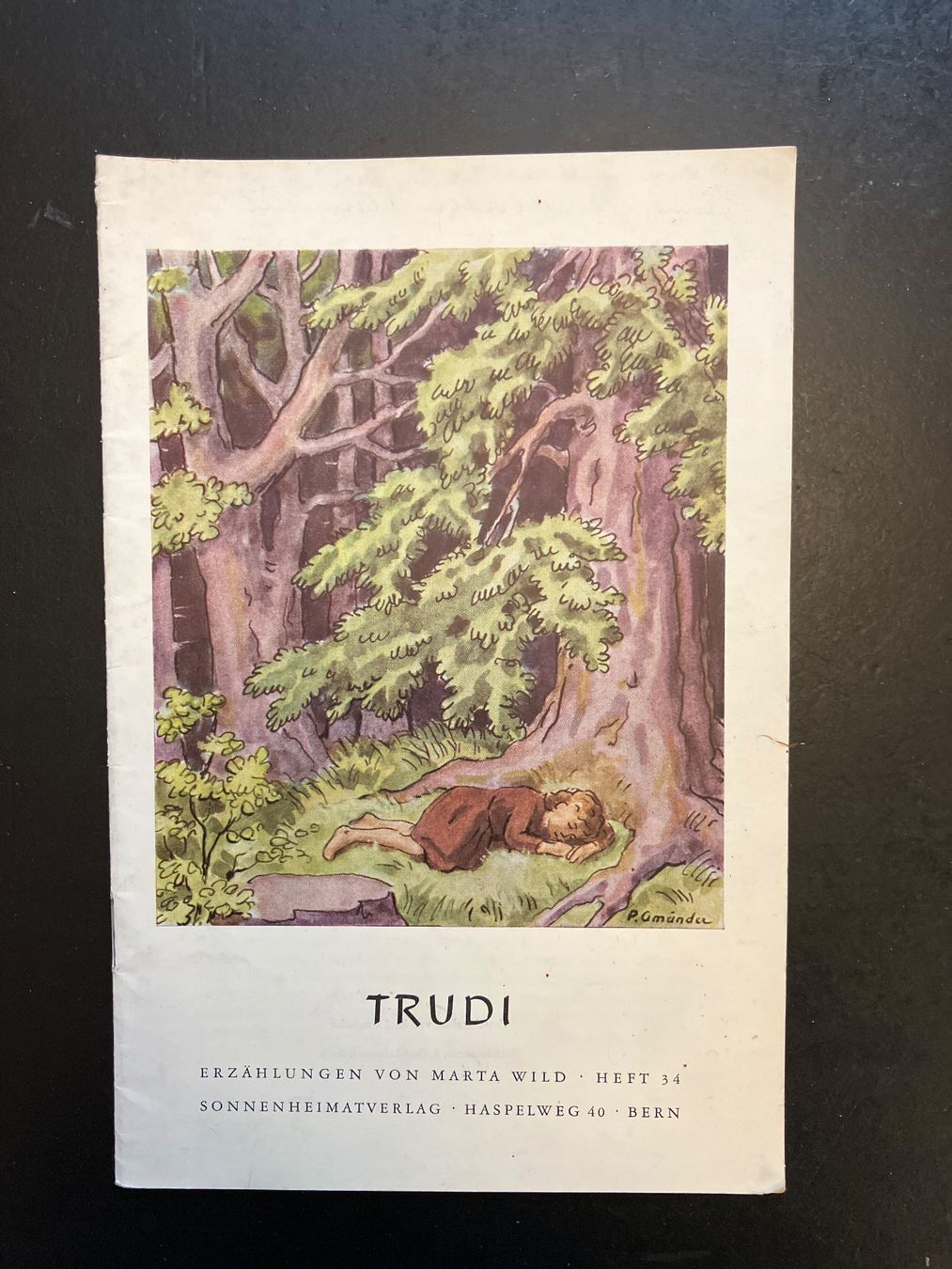 Libri: Trudi. M. Wild, Heft 34 – Usato da Wangen ZH venduto da day01