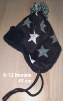 Wintermütze, Babymütze, Gr. 6-12 Monate, Sterne, Warm!