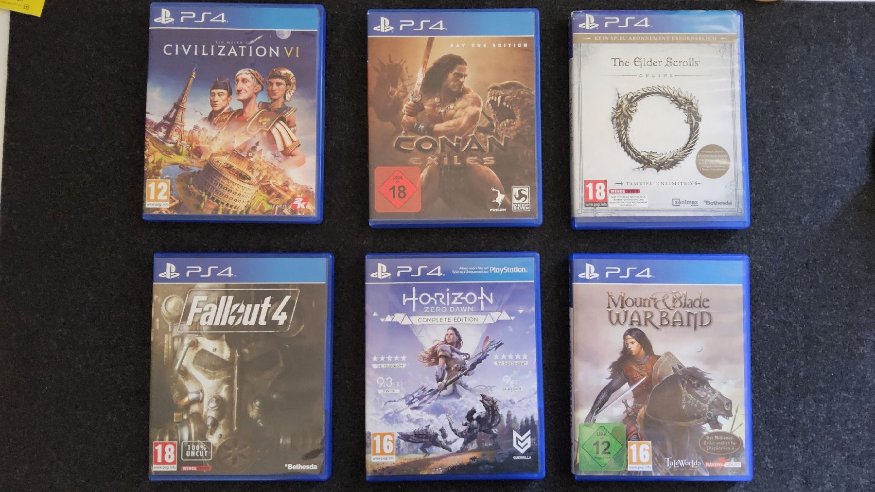 Giochi: RPG & Strategie PS4 Bundle (6 Spiele) – Usato da Boll venduto da YD3067