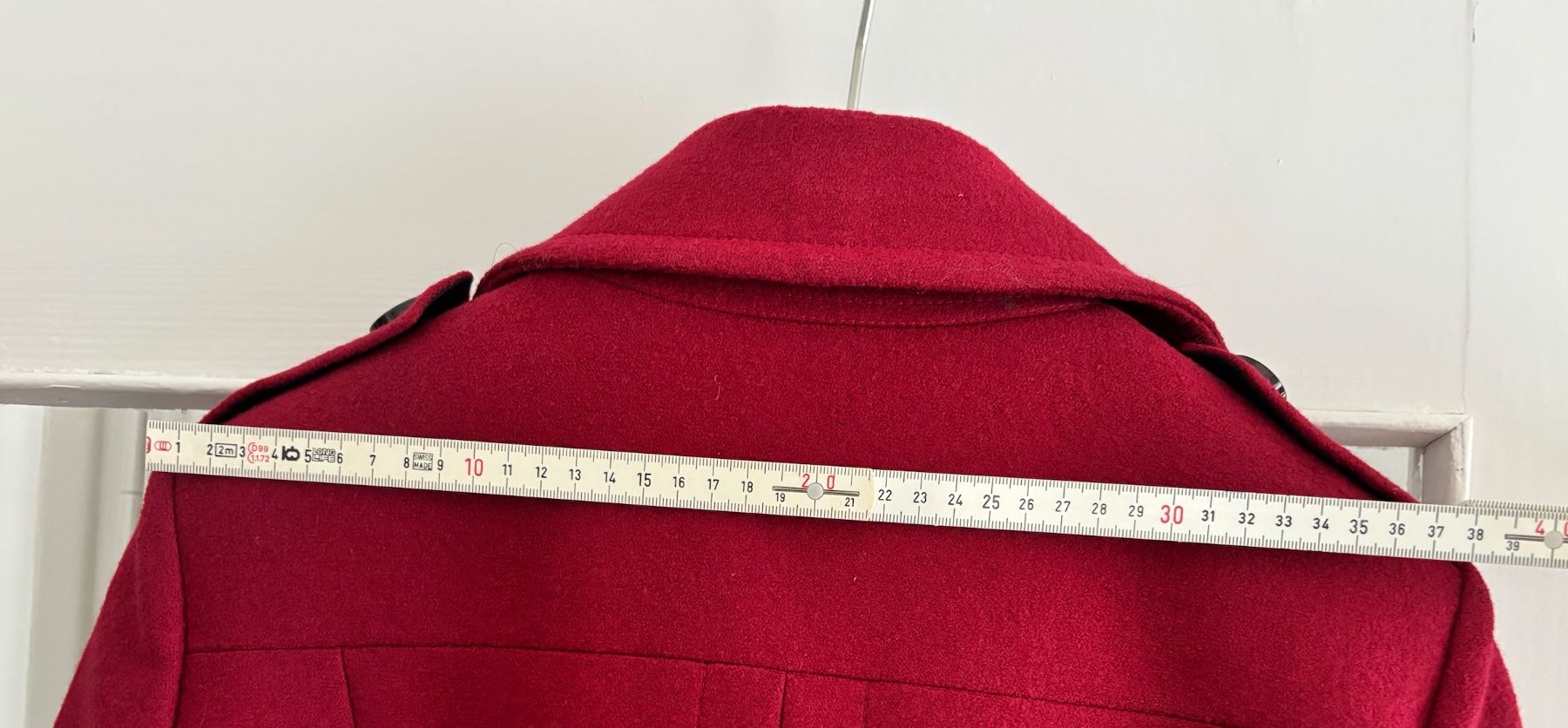 Burberry Mäntel: Burberry Wollmantel rot S – Gebraucht aus Bern von Tourbillon72 7