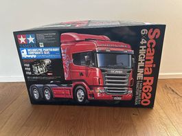 Scania R620 inkl. diverses Zubehör und Auflieger