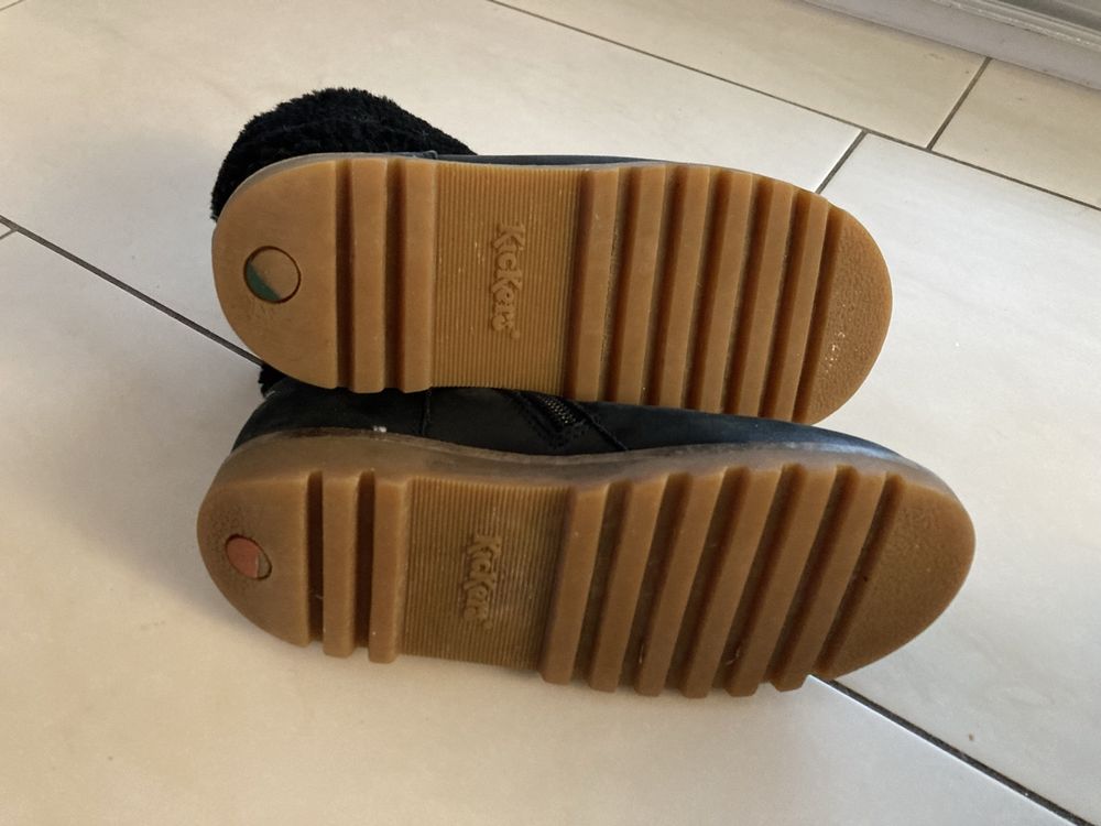 Winterstiefel Leder Kickers 4