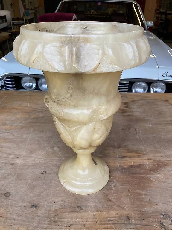Vasi & Recipienti: Spanische Alabastervase Alabastro Herma – Usato da Liesberg Dorf venduto da Country1 2