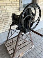 Antike Blechwalzmaschine Blechwalze Blechbiegemaschine DRGM