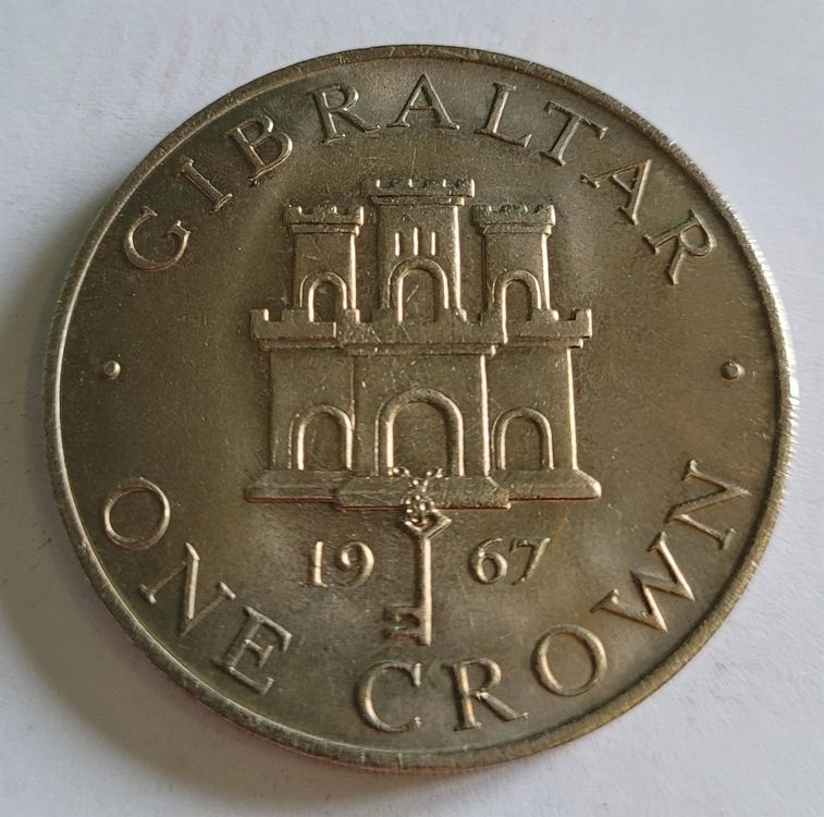 1 CROWN / GIBRALTAR 1967 | Kaufen Auf Ricardo