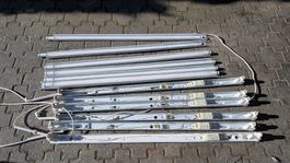 Lampen mit Philips Leuchtstoffröhren, 6 Stück, für Werkstatt
