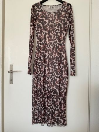 BAUM UND PFERDGARTEN Maxi sexy Leo Kleid Gr XS NEU