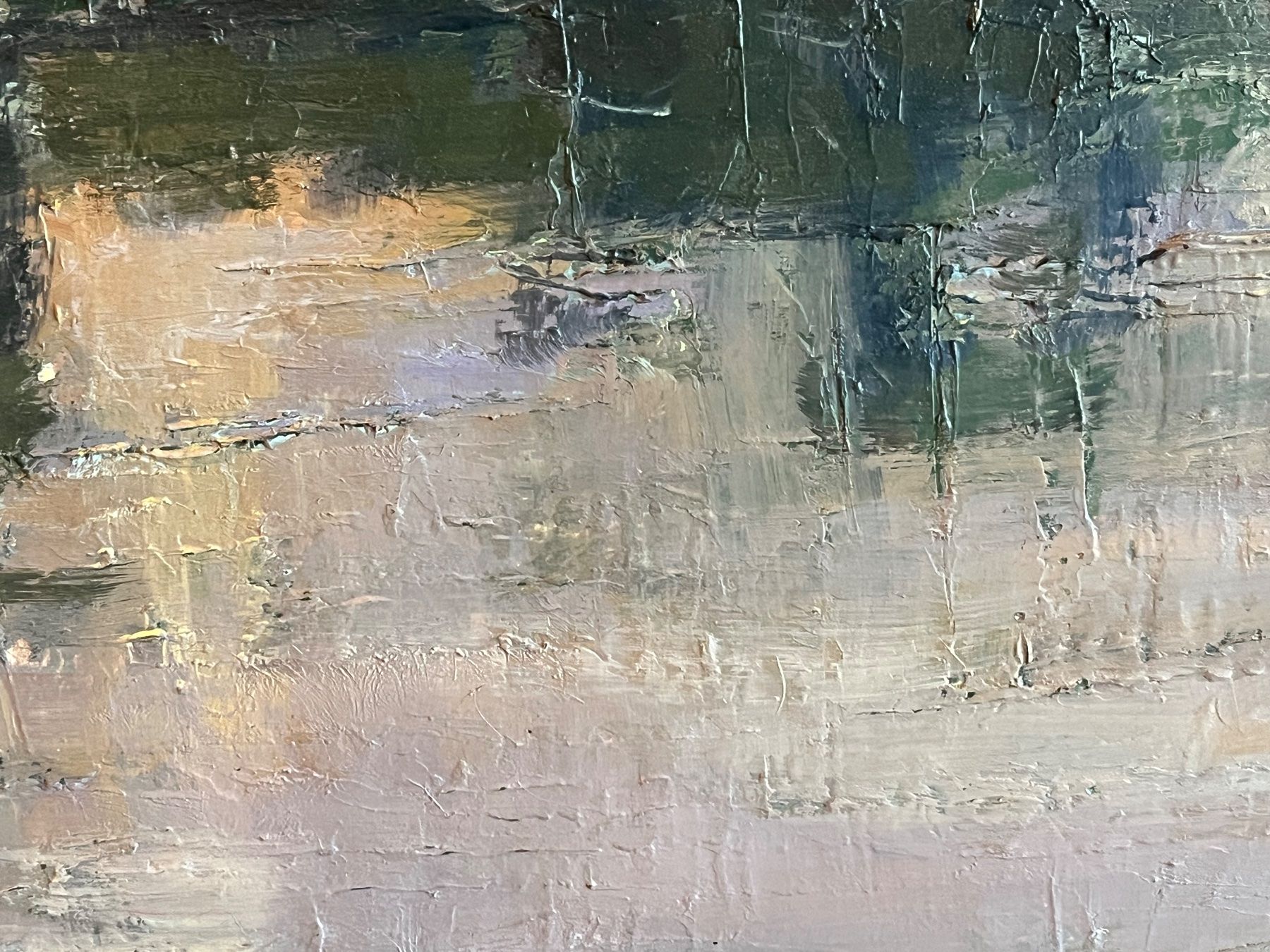 Dipinti: Hans Mäusli Landschaft Schweizer Kunst – Usato da Basel venduto da Kaffee_und_Kunst 6