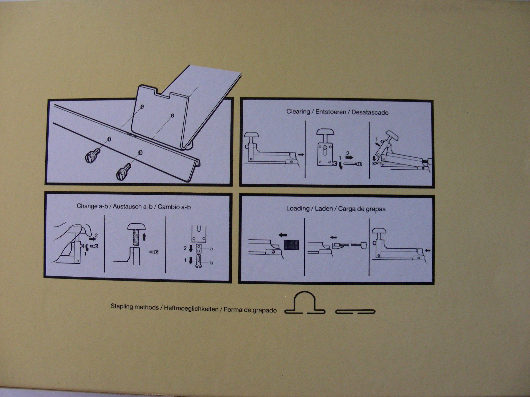 Bostitch Tous les outils: Agrafeuse documents – D'occasion à Villars-Burquin par Rodjeurs 1