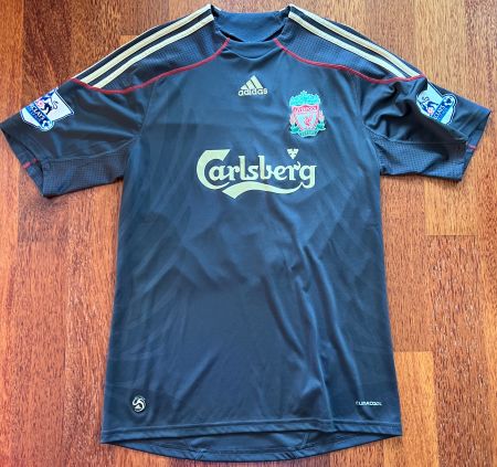 Liverpool away Shirt - Saison 2009/10 - Print Gerrard