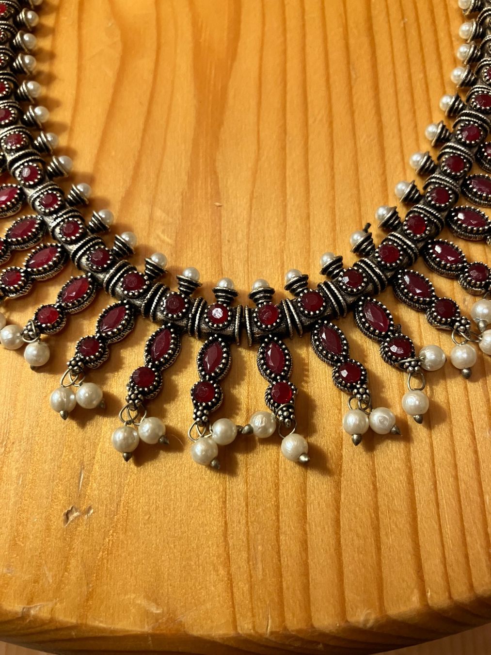 Catenine: Modeschmuck: Halscollier + Ohrhänger aus Indien – Nuovo e nell'imballaggio originale da Zürich venduto da ancillaschmidhauser 2