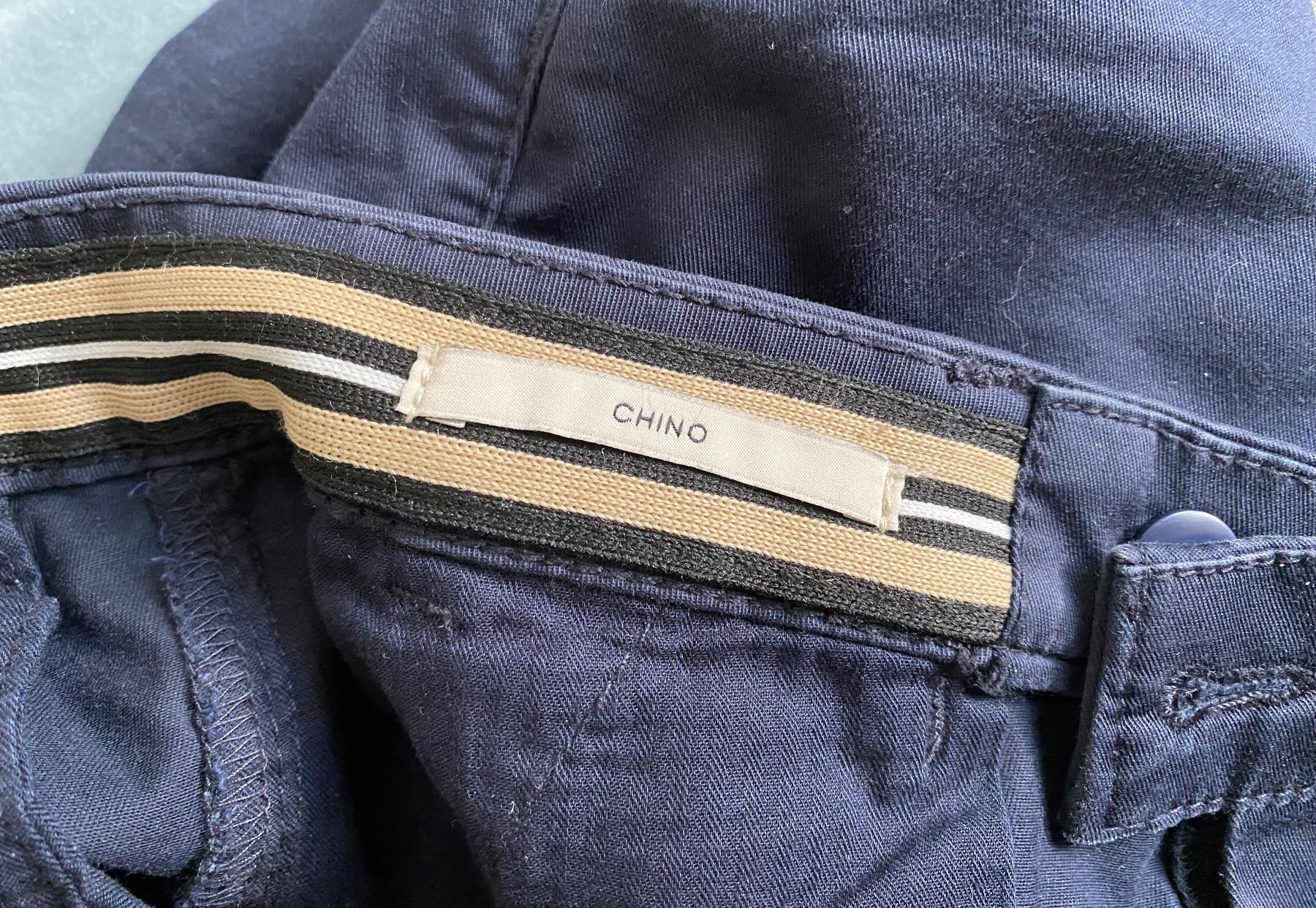Esprit Pantaloni: Hose Chino 32/34 blau Esprit – Nuovo (secondo la descrizione) da Aarau venduto da Ahoffa 2