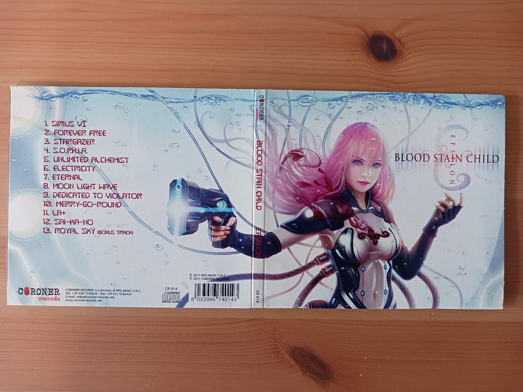 CDs: Blood Stain Child - Epsilon, CD – Gebraucht aus St. Gallen von KCC 2