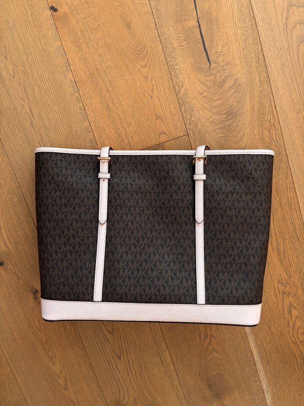 Michael Kors Taschen für Damen: Michael Kors Handtasche Braun-Pink – Gebraucht aus Trübbach von Nico.Broder 1