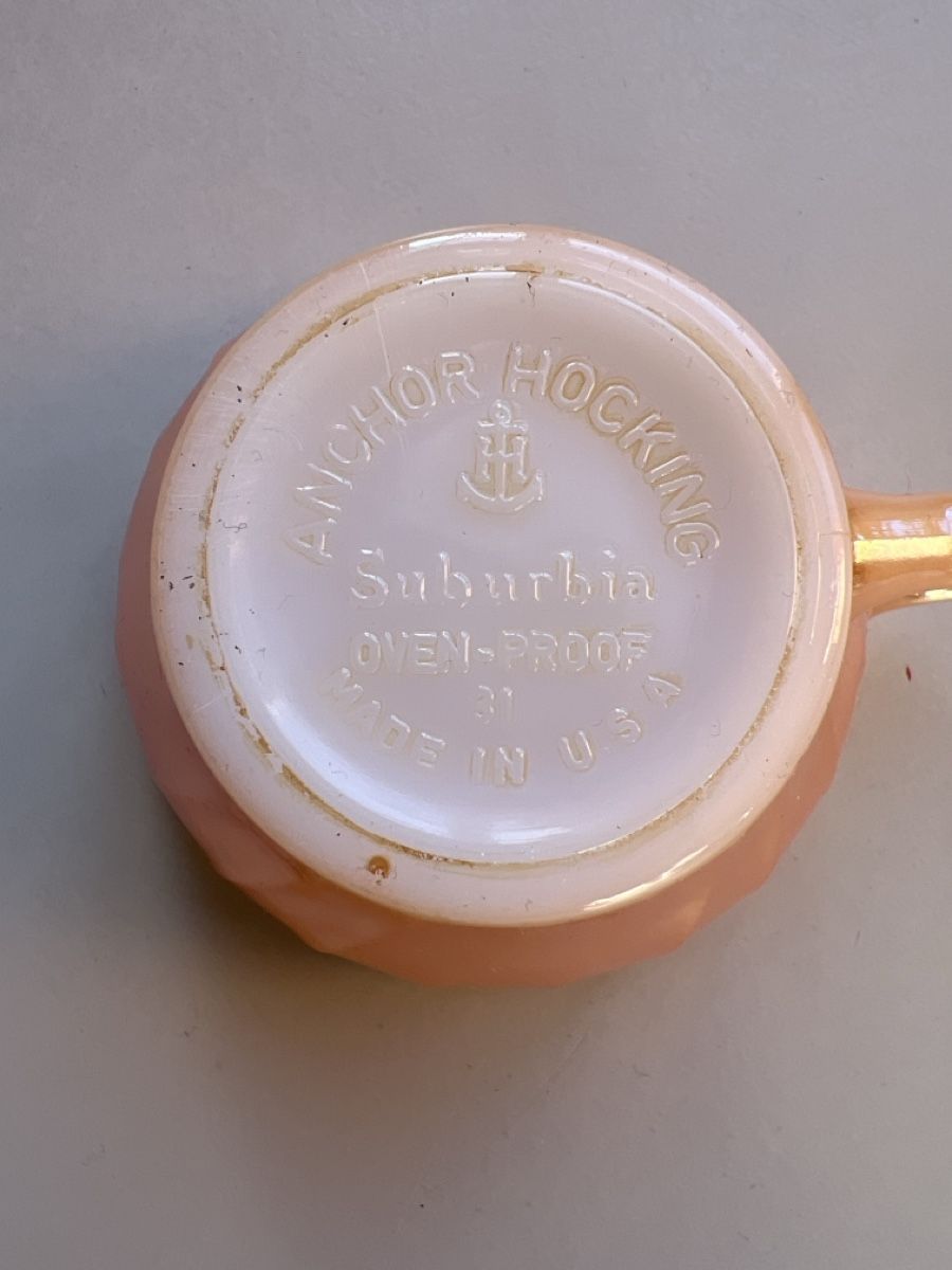 Set di piatti: Fire King Kaffee Service – Usato da Trub venduto da brockitrub 4