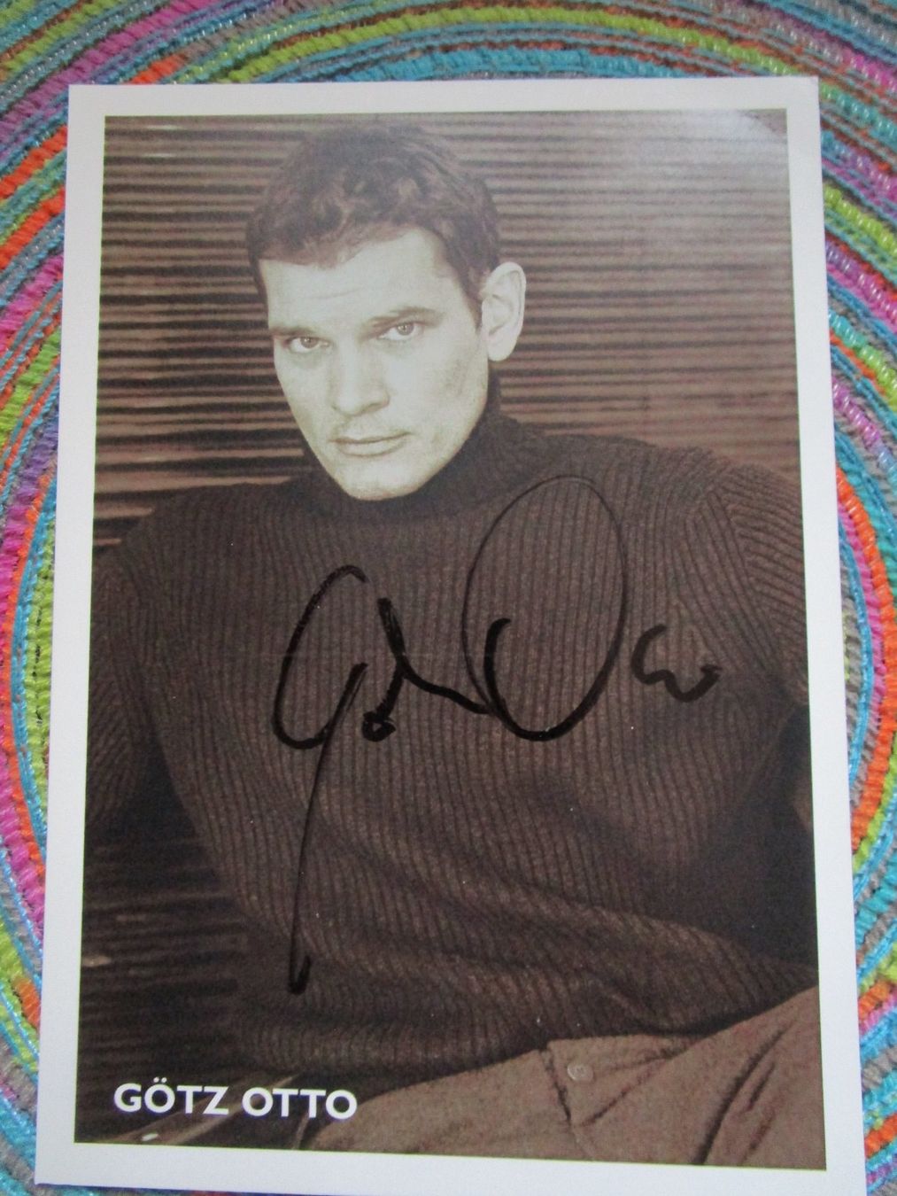 Autogramme: GÖTZ OTTO SCHAUSPIELER AUTOGRAMM – Gebraucht aus GUTENSWIL von Alpina6