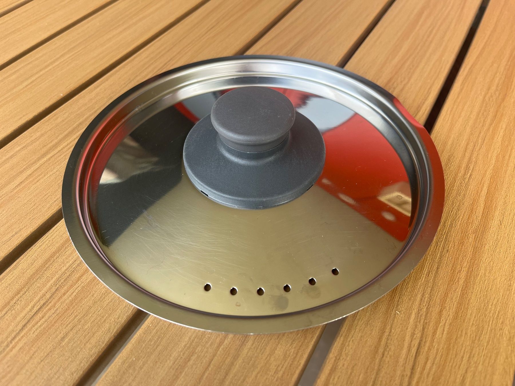 Elettrodomestici da cucina: Topfdeckel mit Kunstoffgriff – Usato da Aarau Rohr venduto da freakzarinstocks