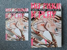 Dead Mount Death Play 1 Manga 1. Auflage mit Postkarte NEU