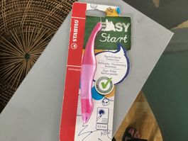 Plume rose neuve STABILO START