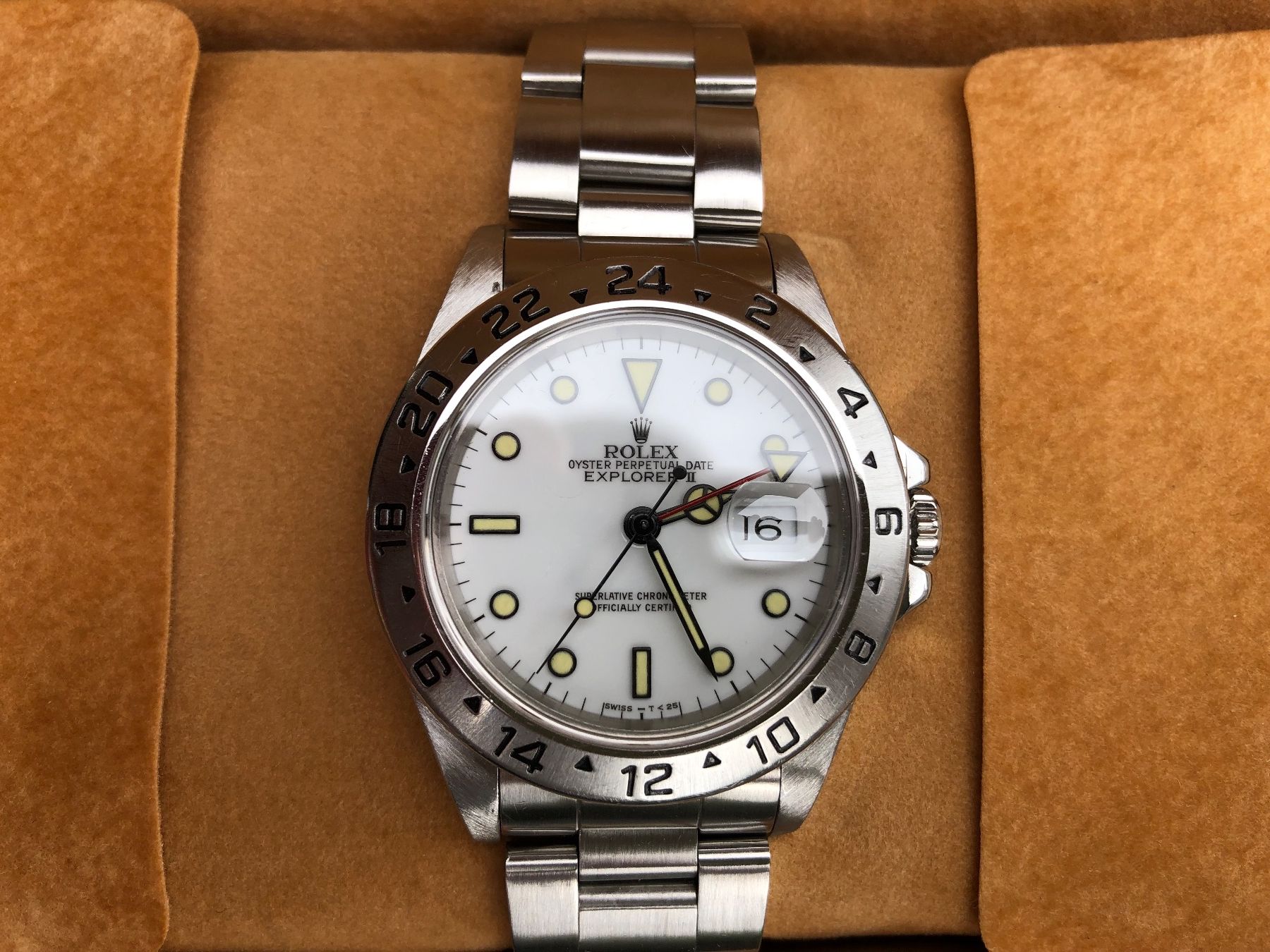 Rolex Uhren: Wunderschöne Rolex Explorer ll Chicchi di Mais !!! – Gebraucht aus Herzogenbuchsee von Feltre. 1