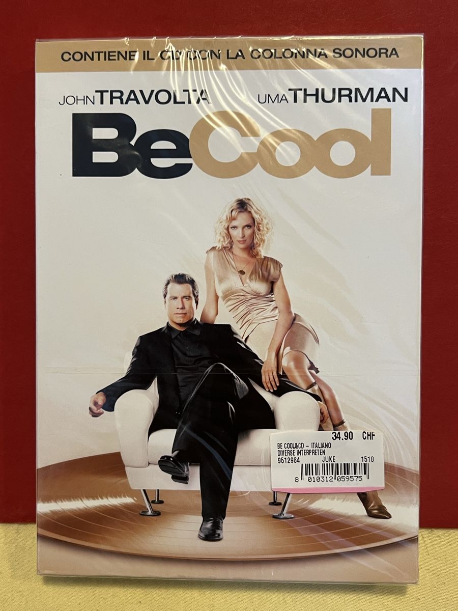 Tutti i DVDs: BE COOL DVD+CD SIGILLATO OVP Travolta Thurman Soundtrack – Nuovo e nell'imballaggio originale da Muralto venduto da dan_pf8r