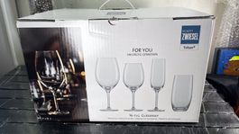 Schott Zwiesel Titan Set mit 16 Wein- und Biergläsern