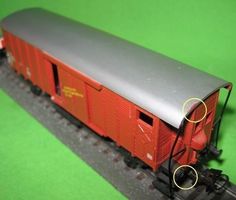 SBB Stückgut Typ Hhk "Für Güter die Bahn" Märklin 4698  -1P