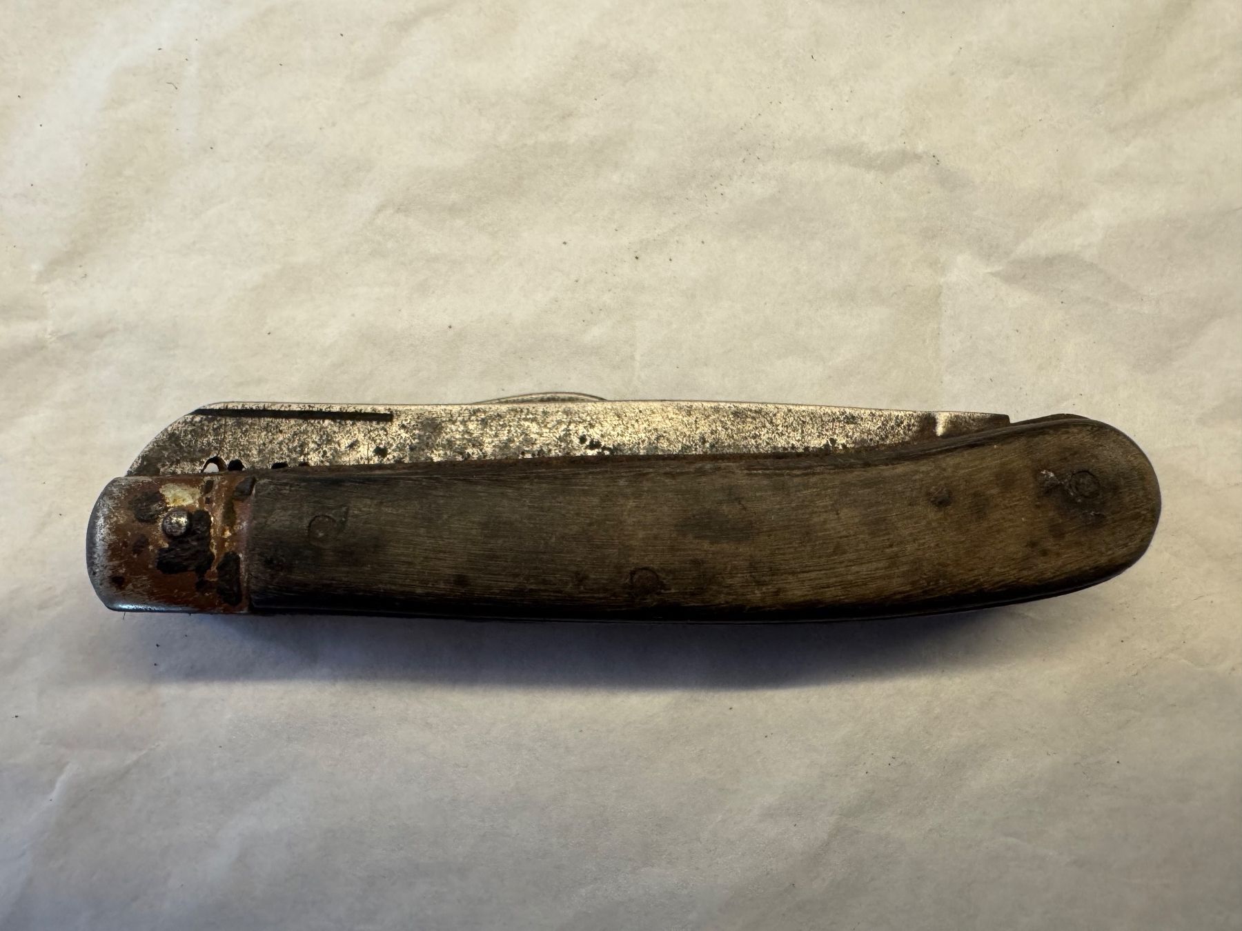 Coltelli tascabile: Vintage Taschenmesser mit Horngriffschale – Usato da Kestenholz venduto da Sackmesser67 3