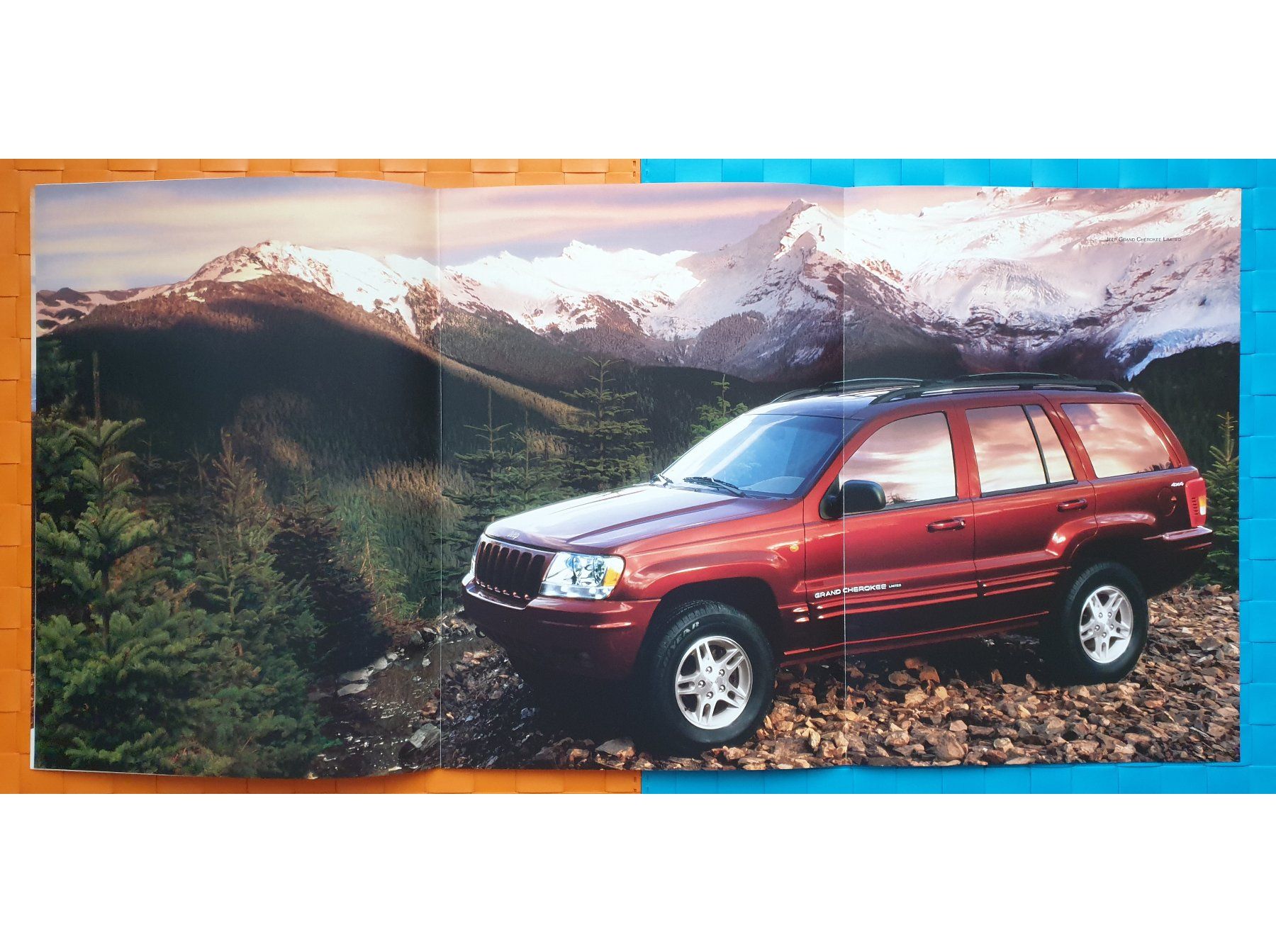 Riviste & Magazine: JEEP GRAND CHEROKEE 1999 - Prospekt / Technische Daten – Nuovo (secondo la descrizione) da Viganello venduto da CARLiteratur 3